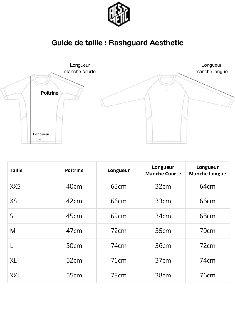 Guide de taille 1